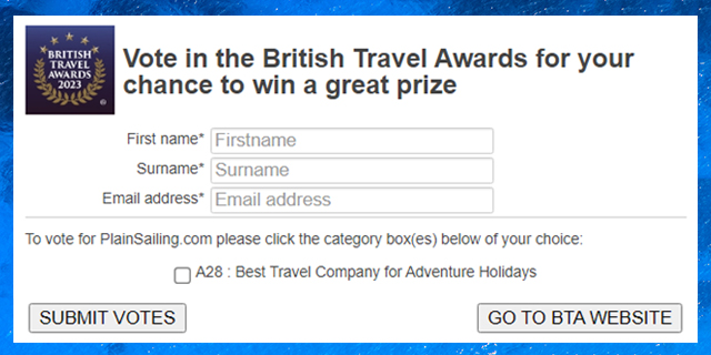 British Travel awards